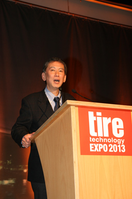 Dr. Hiroshi Mouri, President, Bridgestone Americas Center for Research and Technology attended the awards ceremony